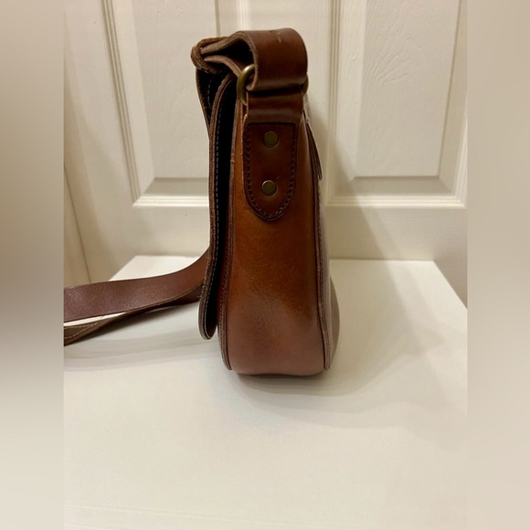 Ralph Lauren RUGBY Pony Hair Leather Saddle Bag (Rare!!) Seen on Taylor Swift - Picture 3 of 9